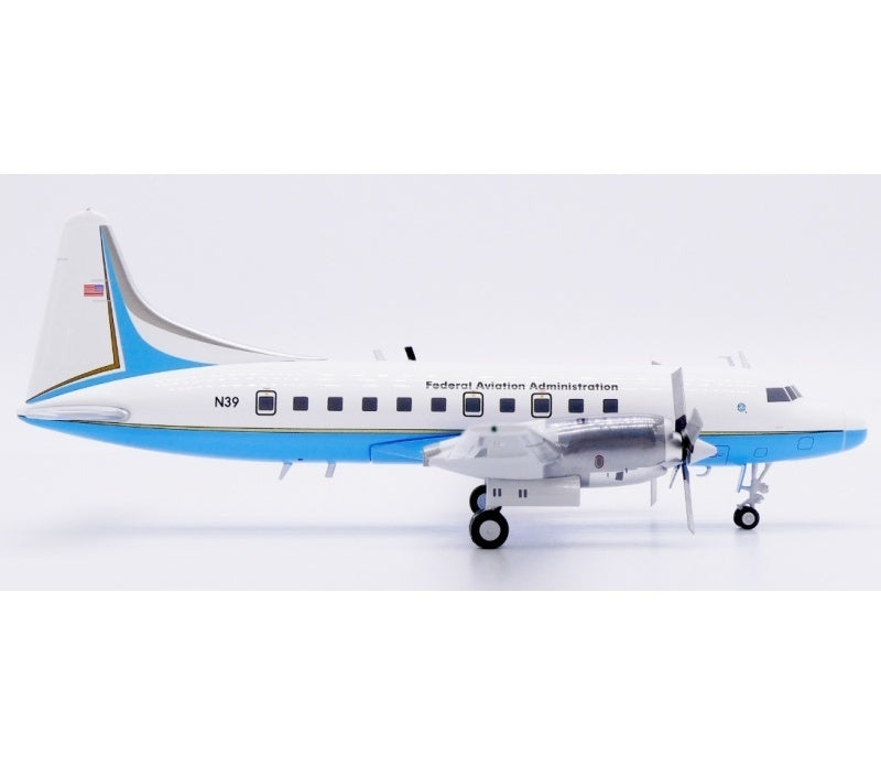 JC Wings 1:200 Federal Aviation Administration CV-580 N39  DIECAST Model