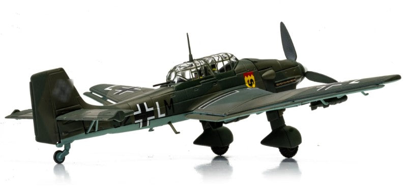 CORGI Luftwaffe Ju87B-1 Stuka 4./StG 77 1:72 Model 1940 Limited Edition Battle of Britain 85 S2+LM