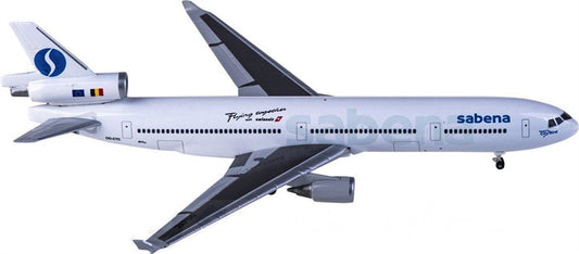 Herpa Sabena for McDonnell Douglas MD-11F OO-CTC 1:500 Airplane Pre-built  Airliner Model Display