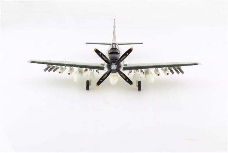 Hobby Master Douglas A-1H Skyraider 412 VA-176 USS Intrepid 1966 1:72 Airplane Pre-built Model