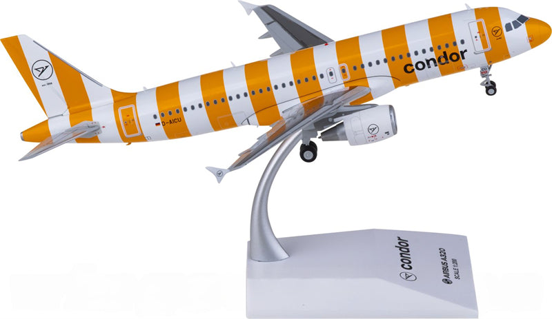 JC Wings Condor for Airbus A320 D-AICU 1:200 Airplane Pre-built Airliner Model Display