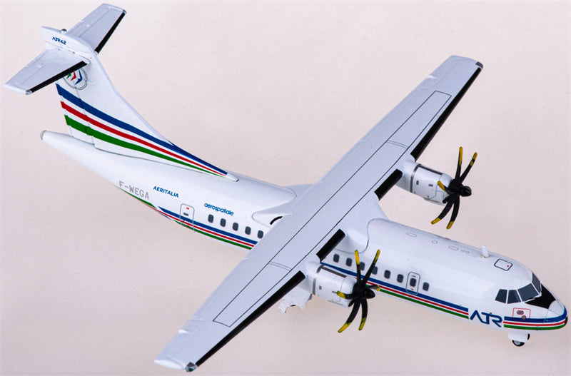 JC Wings Airbus for ATR-42 F-WEGA 1:200 Airplane Pre-built  Airliner Model Display