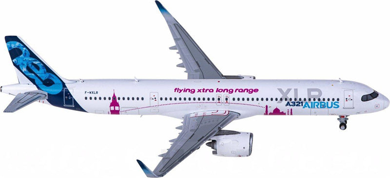 JC Wings Airbus A321XLR F-WXLR 1:400 Diecast Model view 4