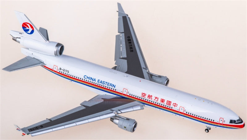 Hxmodels China Eastern Airlines for McDonnell Douglas MD-11F B-2175 Flaps down 1:400 Aircraft Pre-built  Airliner Model Display