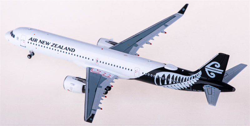NG Models Air New Zealand for Airbus A321neo ZK-NNC 1:400 Airplane Pre-built  Airliner Model Display