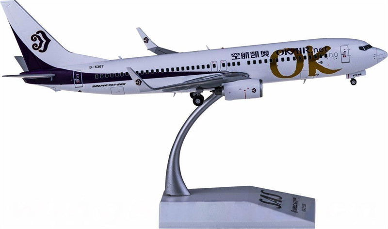 JC Wings Okay Airways Boeing 737-800 B-5367 1:200 Diecast Model view 3