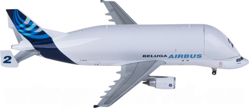 JC Wings Airbus A300-600ST Beluga 2 F-GSTB 1:400 Diecast Model view 1