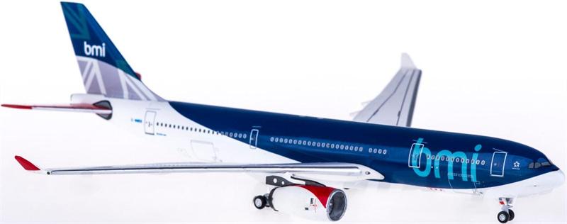 AeroClassics BMI Airbus A330-200 G-WWBB 1:400 Diecast Model view 1
