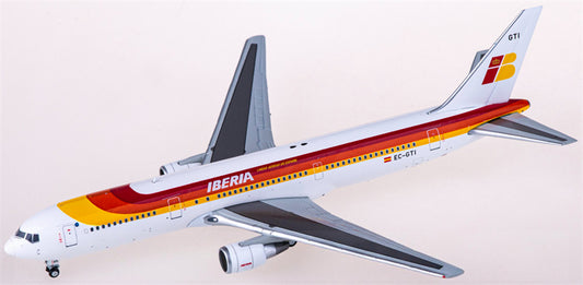 JC Wings Iberia Boeing 767-300ER EC-GTI 1:400 Diecast Model view 1