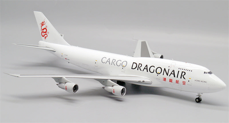 JC Wings 1:200 Dragonair Cargo Boeing 747-300SF B-KAC Model