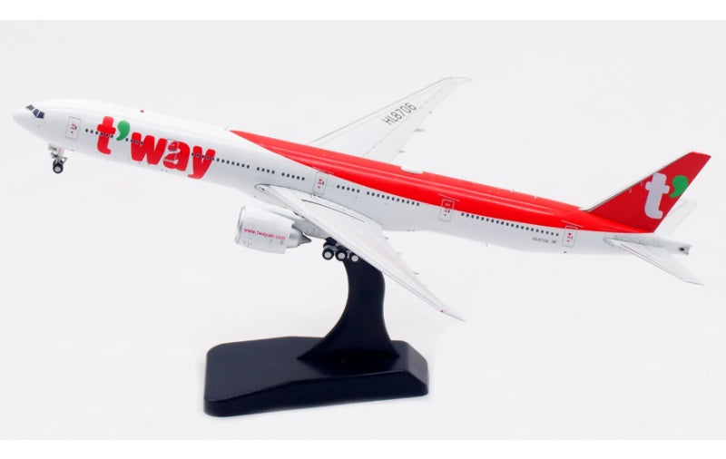 Aviation 1:400 T'way Air B777-300ER HL8706  DIECAST Model