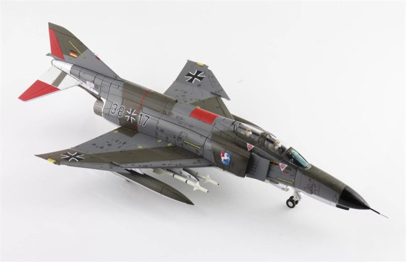 HOBBY MASTER F-4F Phantom II 38+17 JaboG 36 Westfalen 1981 1:72 Airplane Pre-built Model
