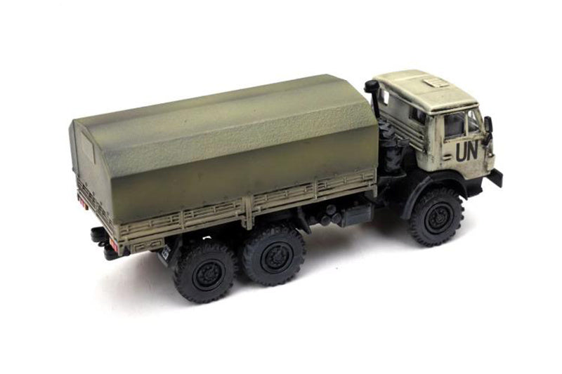 ACE HOBBY Kamaz 43101 military vehicle UN truck stationed in Afghanistan 1:72 Tank Pre-built Model