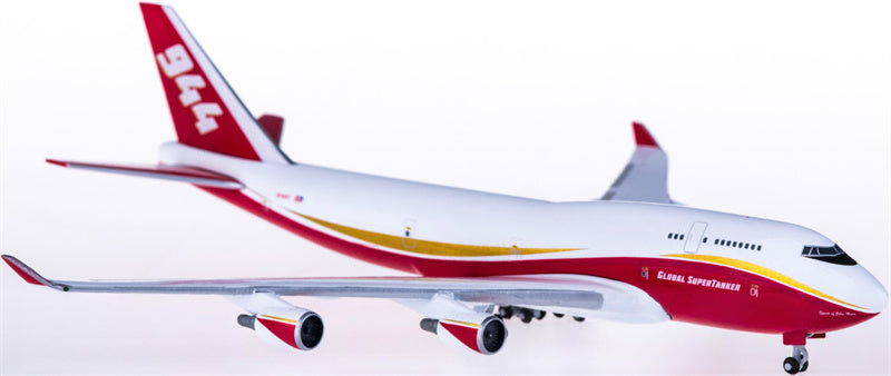 Herpa Global Supertanker Services Boeing 747-400 N744ST 1:500 Diecast Model view 3