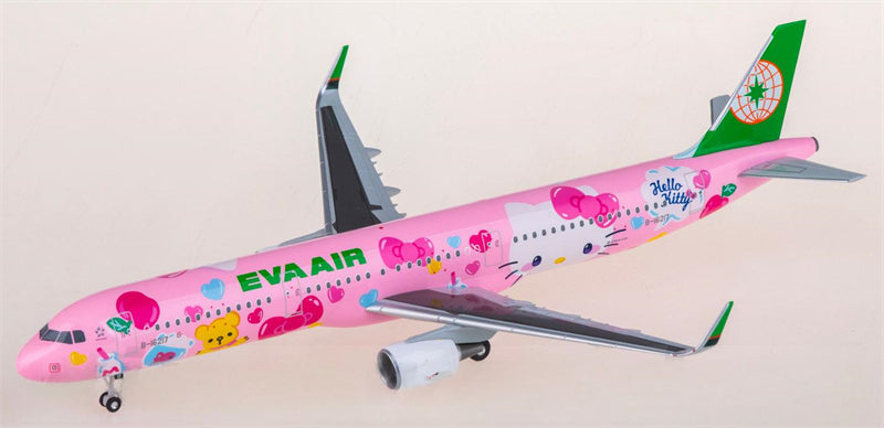 Hogan 1:200 EVA Air Airbus A321 B-16217 A PLUG-IN Model