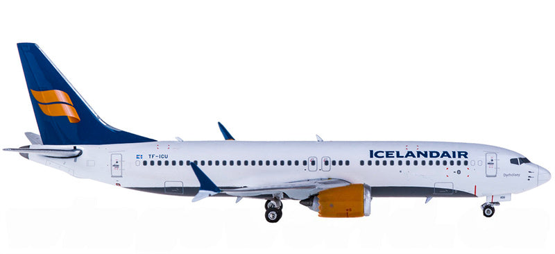 Phoenix Icelandair for Boeing 737 MAX 8 TF-ICU 1:400 Aircraft Pre-built  Airliner Model Display