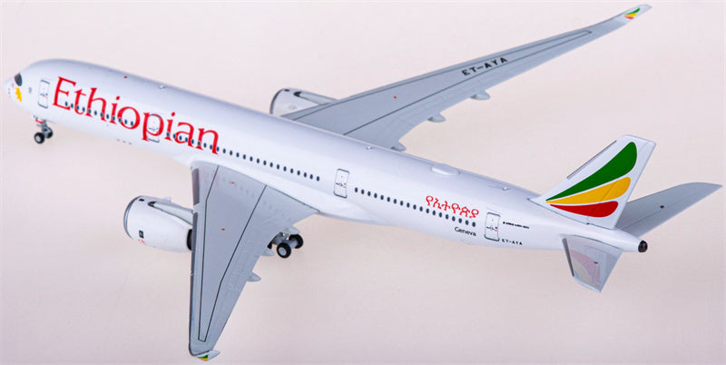 NG Models Ethiopian Airlines Airbus A350-900 ET-AYA 1:400 Diecast Model view 2