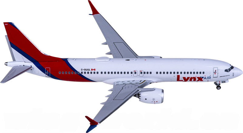 NG Models Lynx Air Boeing 737 MAX 8 C-GUUL 1:400 Diecast Model view 3