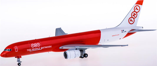 JC Wings TNT for Boeing 757-200F OE-LFB 1:200 Airplane Pre-built  Airliner Model Display
