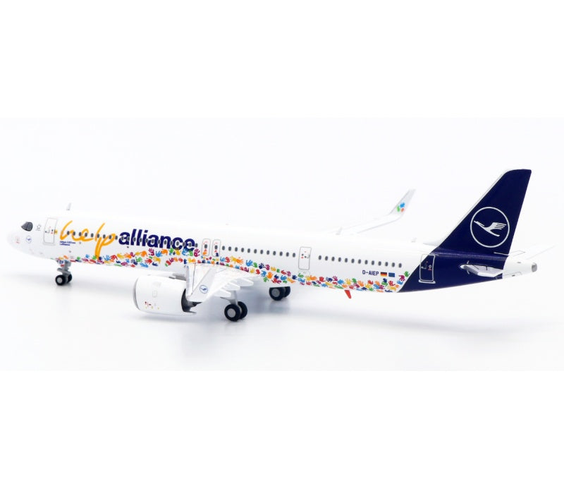 JC Wings 1:400 Lufthansa A321neo D-AIEP  DIECAST Model