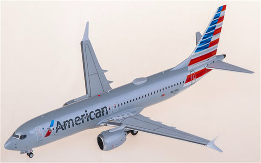 NG Models American Airlines for Boeing 737 MAX 8 N327SK 1:200 Airplane Pre-built Airliner Model Display