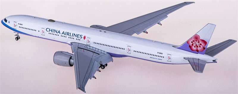 JC Wings China Airlines Boeing 777-300ER B-18003 Flaps Down 1:400 Diecast Model view 4