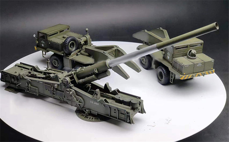 Dragon M65 ATOMIC ANNIE Heavy Motorized 280mm Firing Mode 1:72 Tank Pre-built Model