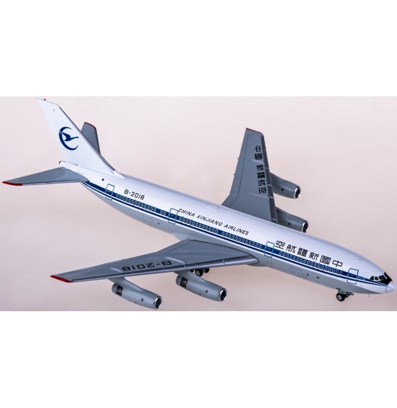 YU ModeL China Xinjiang Airlines Ilyushin IL-86 B-2018 1:400 Aircraft Pre-built  Airliner Model Display