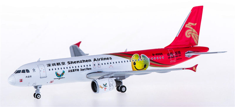 Phoenix Shenzhen Airlines Airbus A320 B-6565 Start Here 1:400 Diecast Model view 3