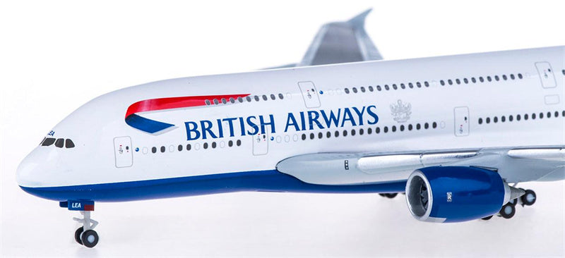 Hogan British Airways Airbus 380 G-XLEA 1:400 Diecast Model view 4