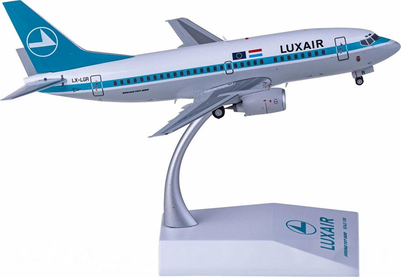 JC Wings Luxair Boeing 737-500 LX-LGR 1:200 Diecast Model view 3