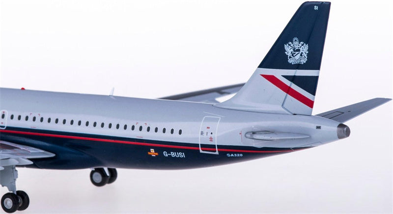 JC Wings British Airways Airbus A320 G-BUSI 1:200 Diecast Model view 5
