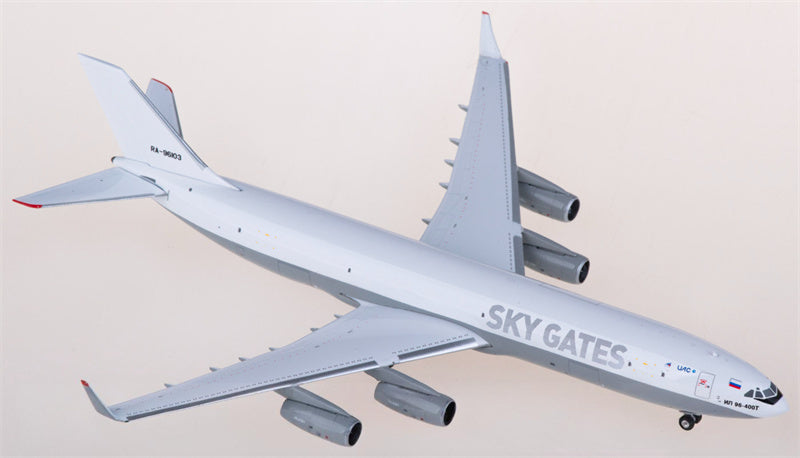 Phoenix Sky Gates for Ilyushin IL-96-400T RA-96103 1:400 Airplane Pre-built  Airliner Model Display