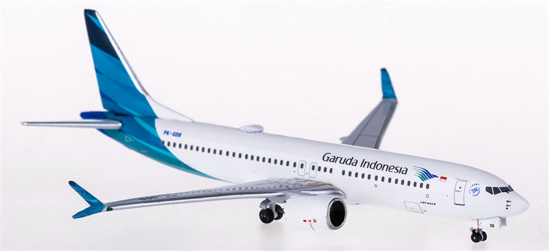 AeroClassics Garuda Indonesia Boeing 737 MAX 8 PK-GDB 1:400 Diecast Model view 2