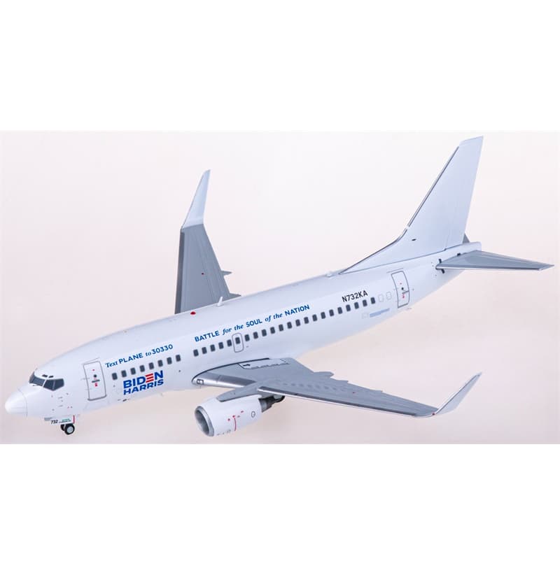 JC Wings Boeing 737-500 N732KA 1:200 Aircraft Pre-built  Airliner Model Display