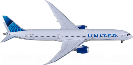 Geminijets United Airlines Boeing 787-10 N13014 Flaps Down 1:400 Diecast Model view 1