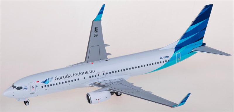 NG Models Garuda Indonesia Boeing 737-800 PK-GMM 1:200 Diecast Model view 1