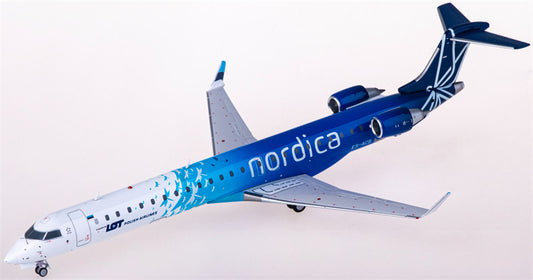 JC Wings LOT Bombardier CRJ900 ES-ACB 1:200 Diecast Model view 1