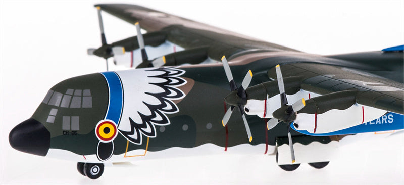 Hogan Belgian Air Component Lockheed C-130 Hercules 20 Years 1:200 Diecast Model view 4