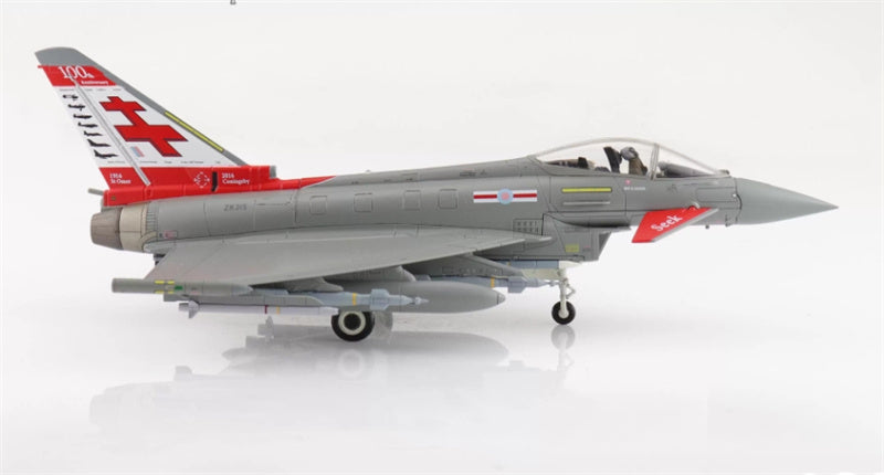 HOBBY MASTER Eurofighter Typhoon ZK315 41 Sqn. RAF Coningsby 2015 1:72 Airplane Pre-built Model