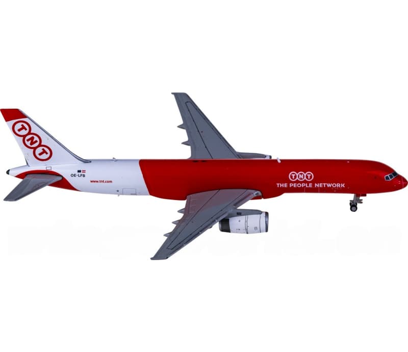 JC Wings TNT Boeing 757-200PF OE-LFB 1:400 Aircraft Pre-built  Airliner Model Display