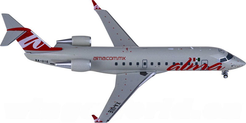 NG Models ALMA de Mexico Bombardier CRJ200ER XA-UIE 1:200 Diecast Model view 1