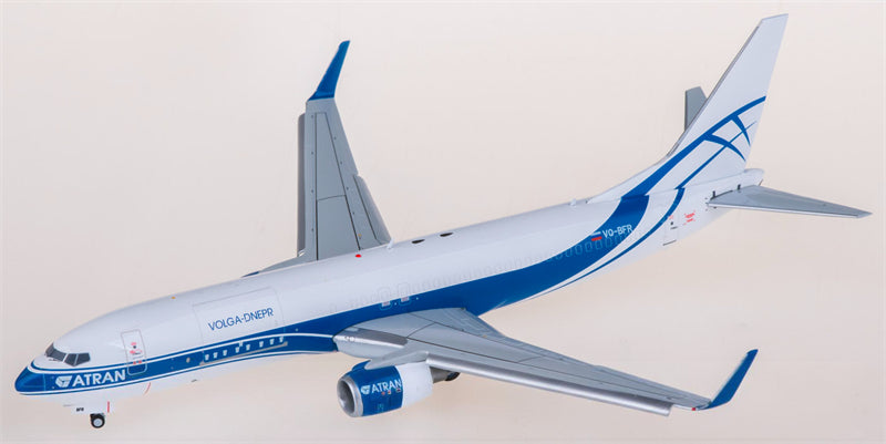 JC Wings ATRAN Boeing 737-800BCF VQ-BFR Flaps Down 1:200 Diecast Model view 1