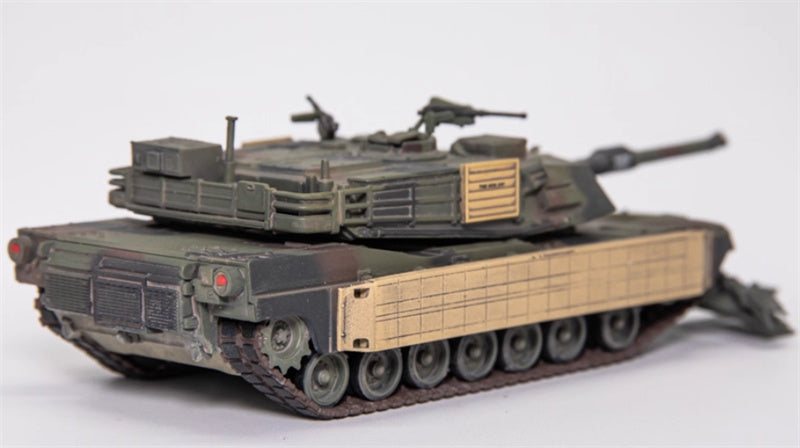 Dragon M1A1 AIM TUSK W/Mine Plow (Travel Mode) 1:72 Tank Pre-built Model