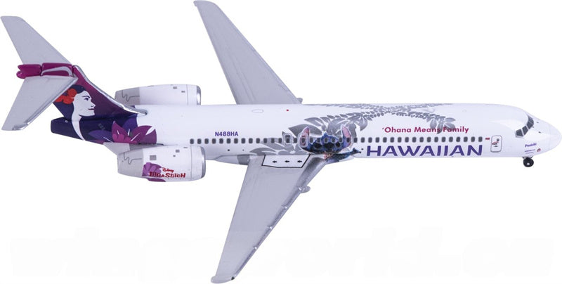 Phoenix 1:400 Hawaiian Airlines Boeing 717 N488HA  Diecast Model