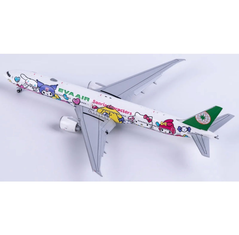 JC Wings 1:400 EVA Air Boeing 777-300ER B-16740 Flaps down DIECAST Model