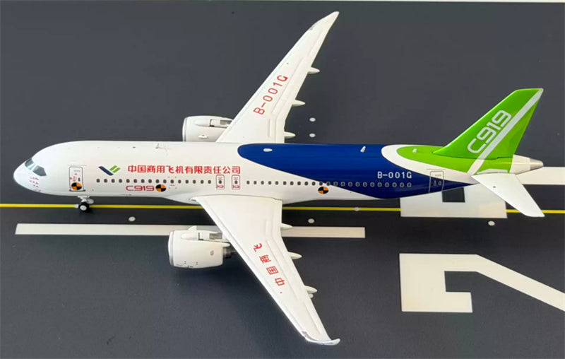 PandaModel 1:400 COMAC C919-100ER B-001G DIECAST Model