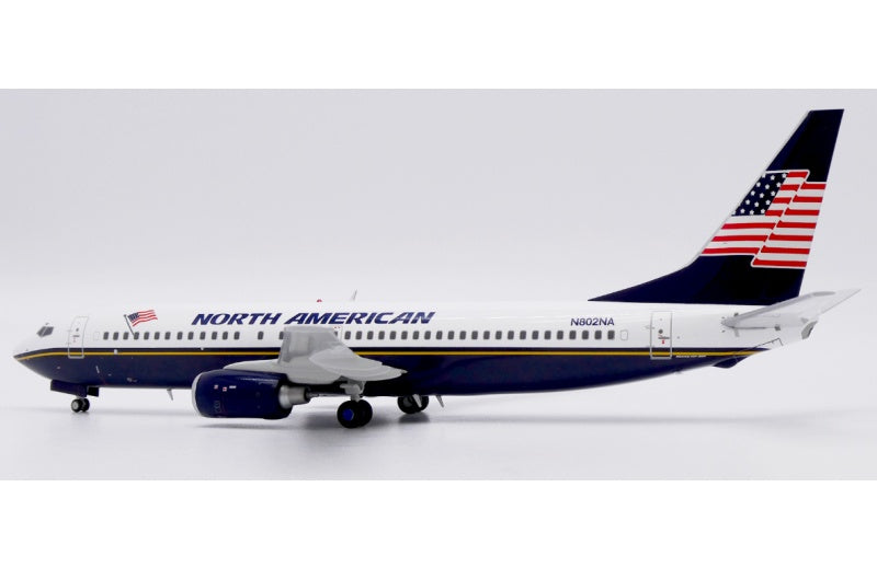 JC Wings 1:200 North American Airlines B737-800 N802NA Standard Edition DIECAST Model