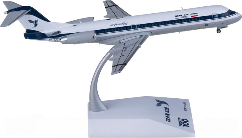 JC Wings Iran Air Fokker 100 EP-IDG 1:200 Diecast Model view 4