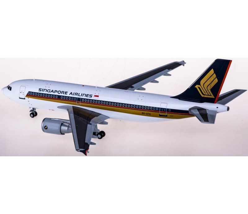 JC Wings Singapore Airlines Airbus A310-300 9V-STE 1:200 Aircraft Pre-built  Airliner Model Display